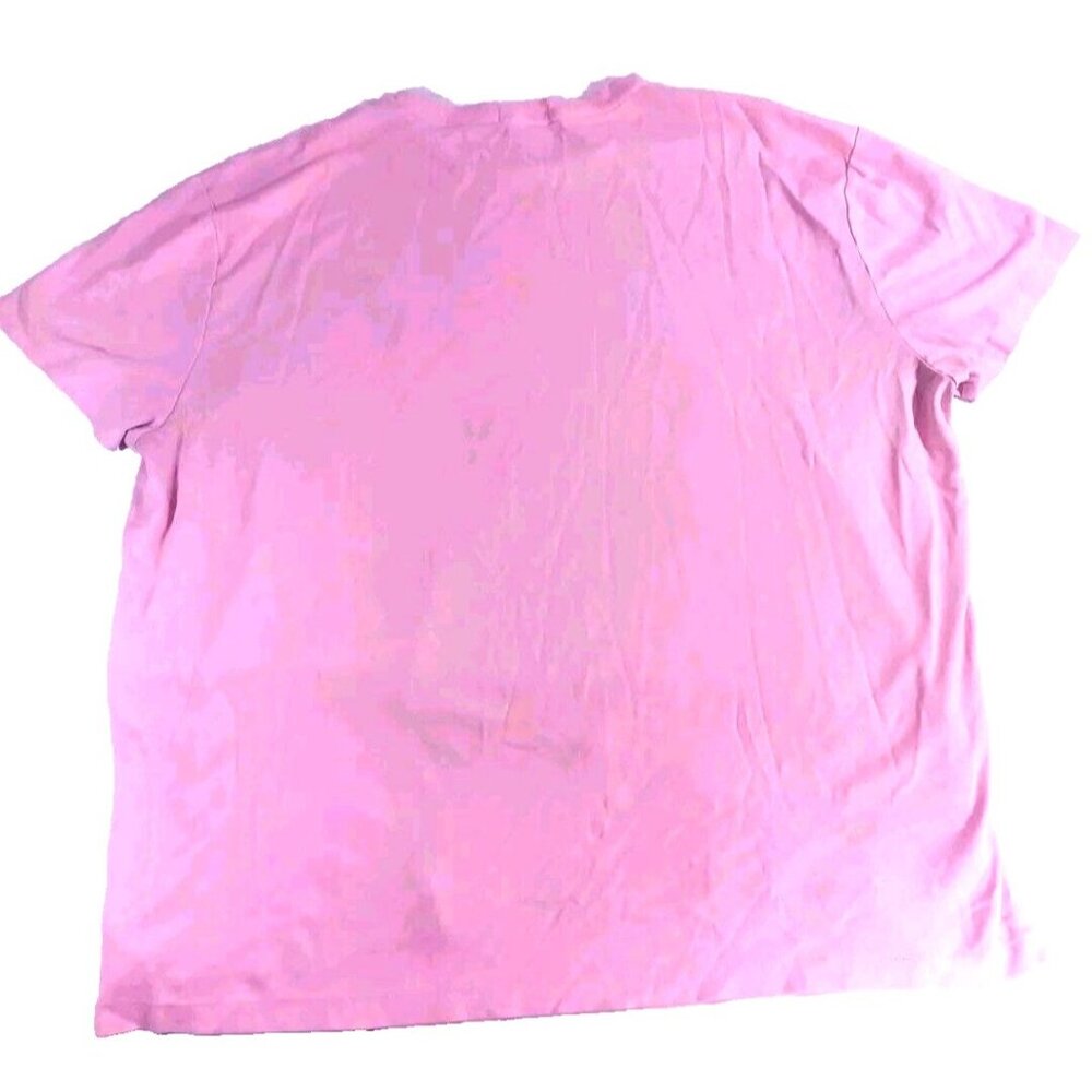 Polo Ralph Lauren Pink Shirt Mens XXL Classic Oxford Crewneck Short Sleeve - Picture 6 of 6
